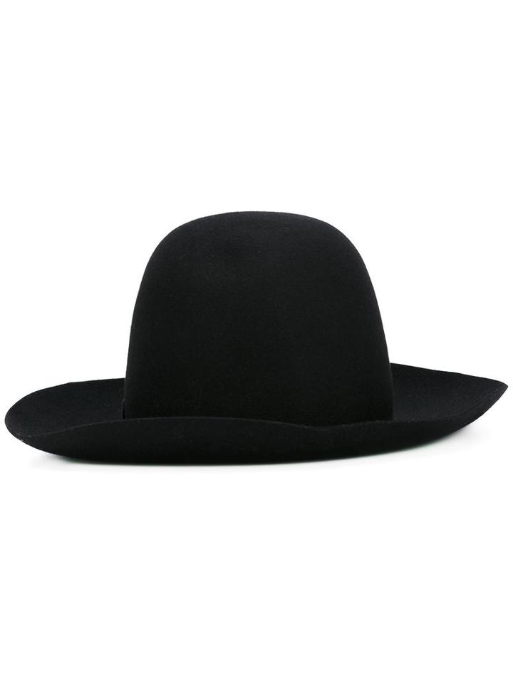 Borsalino Trilby Hat, Men's, Size: 55, Black, Wool Felt