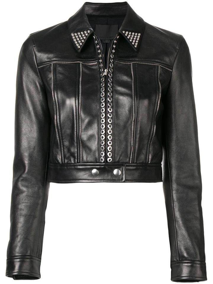 Alexander Wang Fitted Moto Jacket - Black