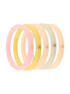 Chanel Vintage Set Of Five Stackable Bangles