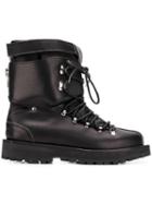 Sacai Lace-up Ski Boots - Black