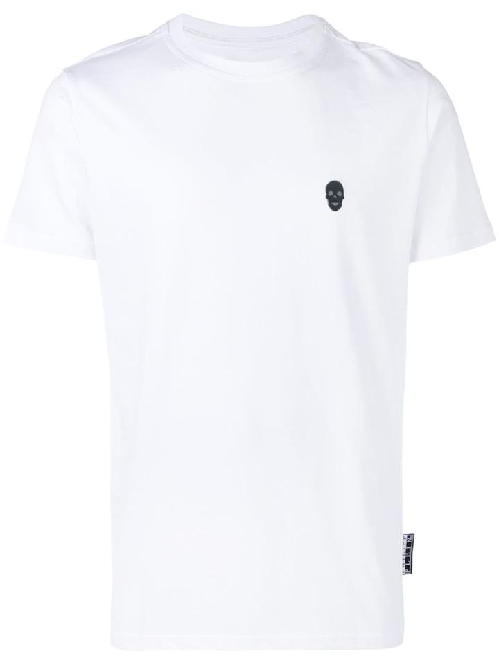 Philipp Plein Skull Logo T-shirt - White