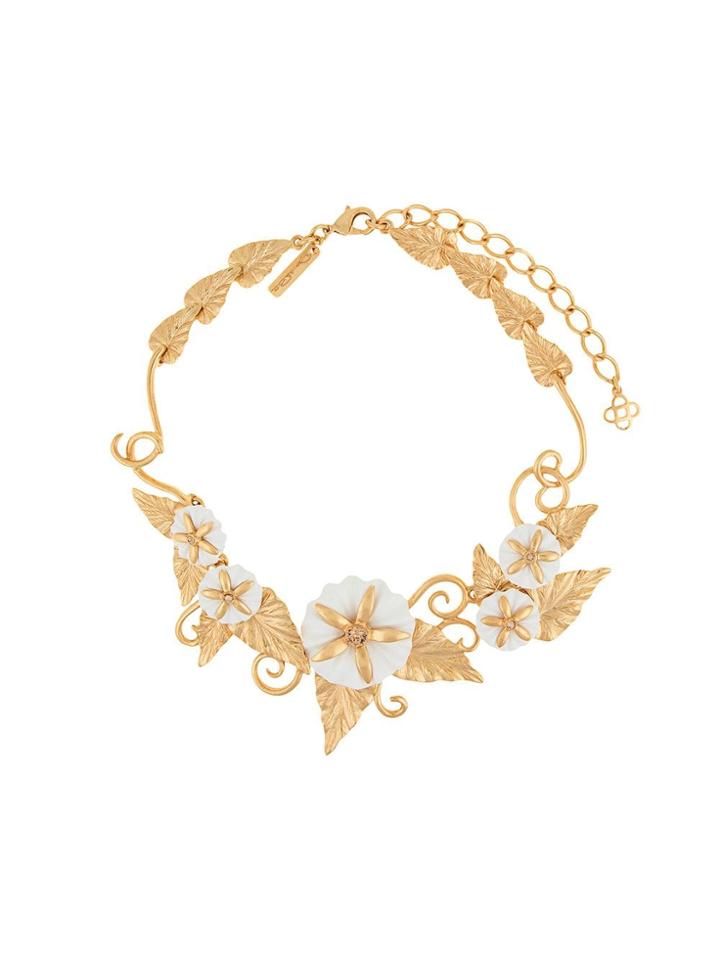 Oscar De La Renta Oscar De La Renta R19j011wht White Metals &