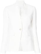 Veronica Beard Upcollar Jacket - White
