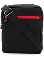 Moncler Logo Patch Crossbody Bag - Black