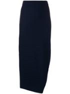 Jw Anderson Knitted Skirt - Blue