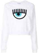 Chiara Ferragni Logo Sweatshirt - White