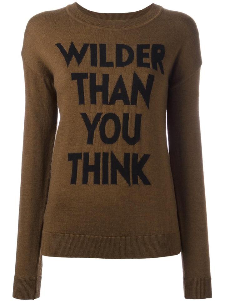 Each X Other 'wilder Than You Think' Jumper - Brown