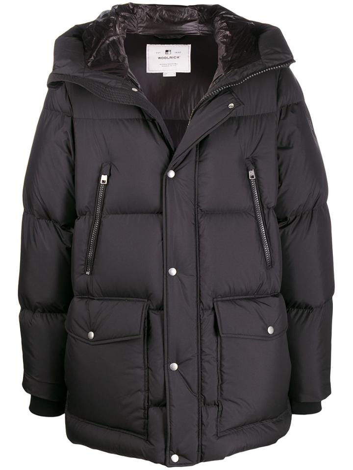 Woolrich Sierra Padded Coat - Black