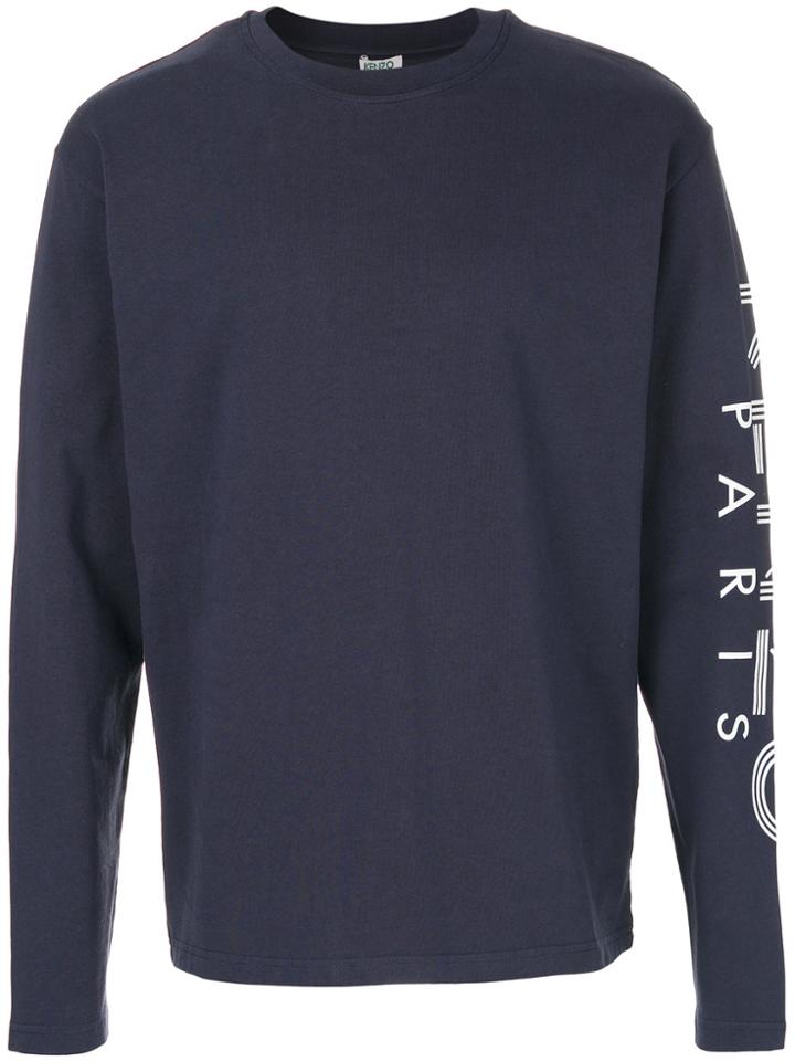 Kenzo Long Sleeve T-shirt - Blue