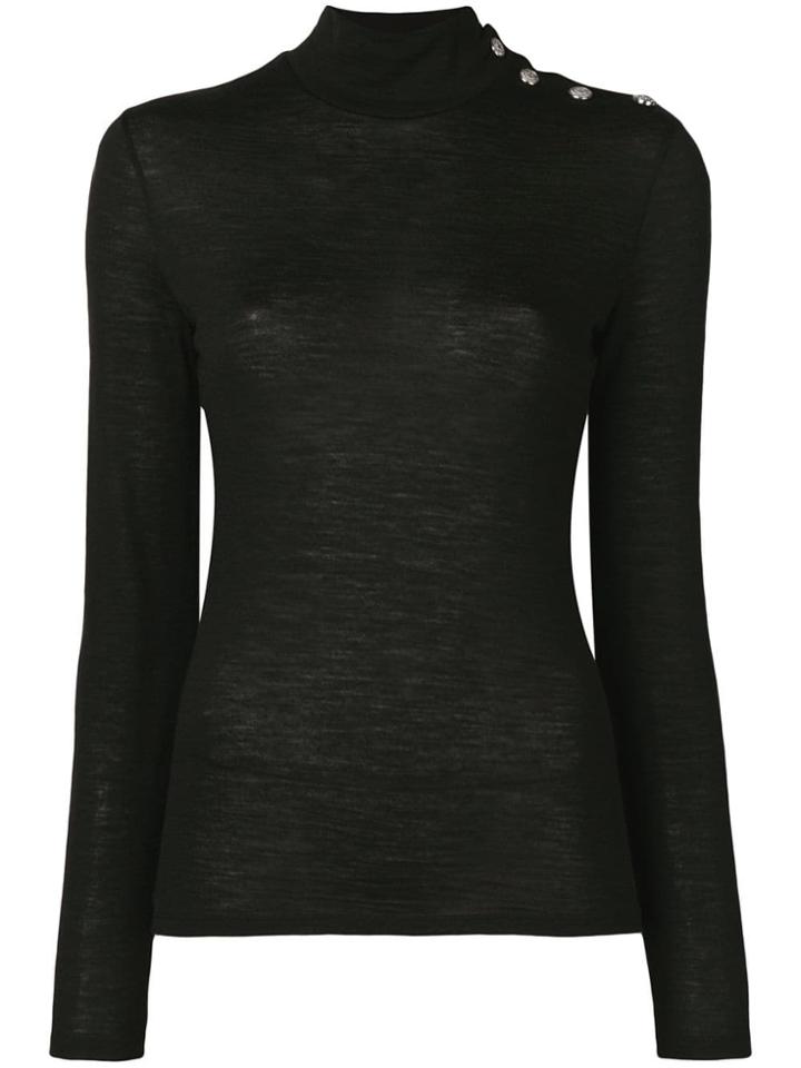 Balmain Knitted Top - Black