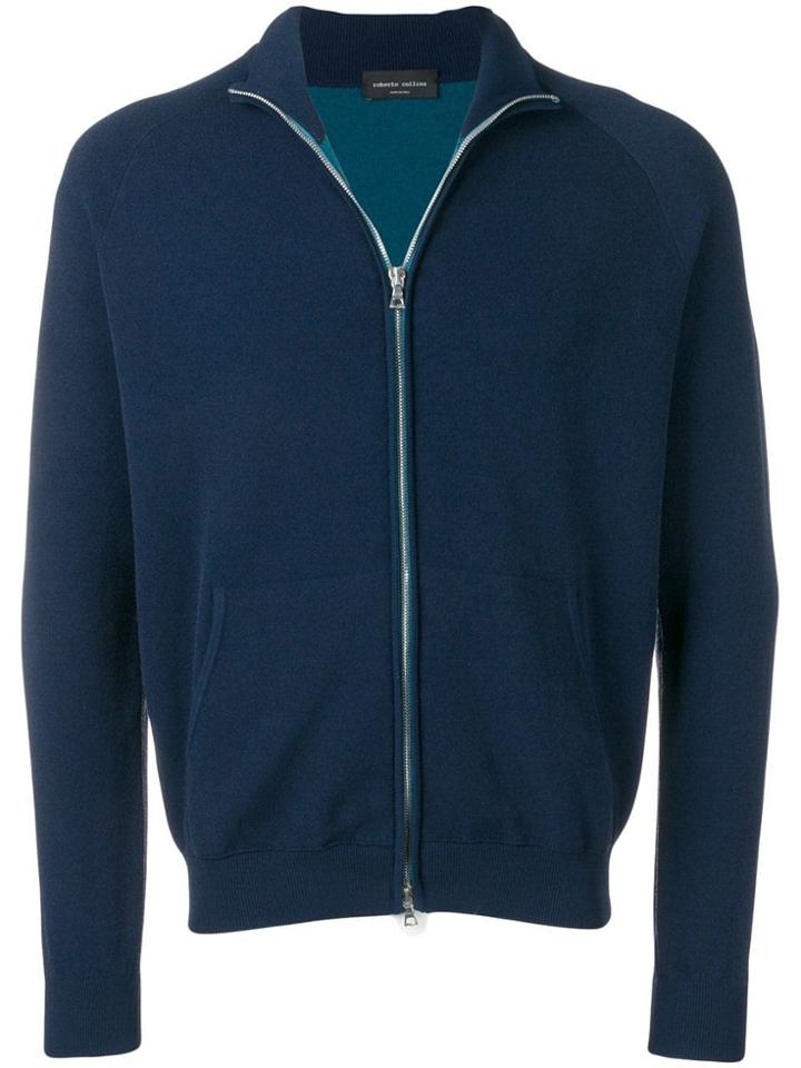 Roberto Collina Zipped Jacket - Blue