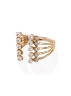 Dana Rebecca Designs 14kt Gold Diamond Open Ring - Yellow Gold