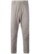 Poème Bohémien Drop-crotch Trousers, Men's, Size: 50, Grey, Cotton/spandex/elastane