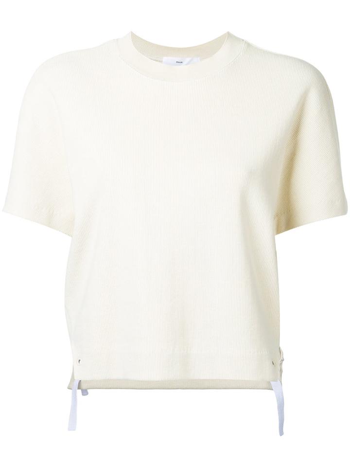 Toga - Classic Top - Women - Cotton - 40, Nude/neutrals, Cotton