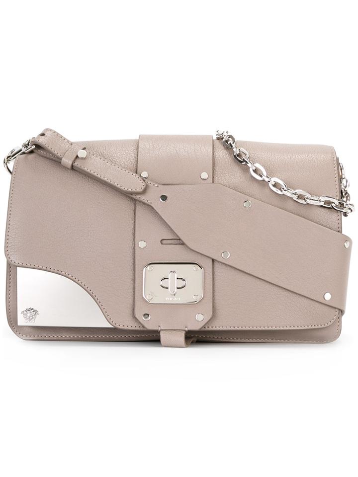 Versace Stardvst Shoulder Bag - Nude & Neutrals