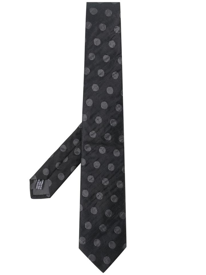 Lanvin Polka Dot Tie - Black