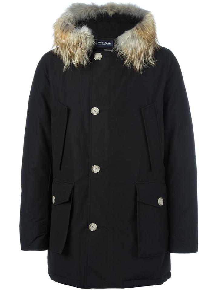 Woolrich Multi-pocket Parka Coat