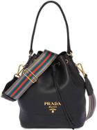 Prada Classic Bucket Bag - Black