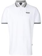 Just Cavalli Contrast Collar Polo Shirt - White