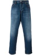 Ami Alexandre Mattiussi Carrot Fit Jeans, Men's, Size: 31, Blue, Cotton