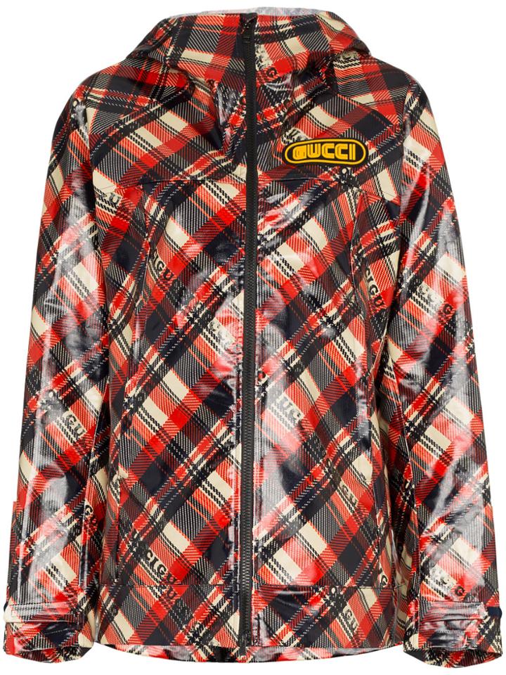 Gucci Long Sleeve Windbreaker Jacket - Multicolour