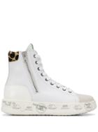 Premiata Edith High Top Sneakers - White