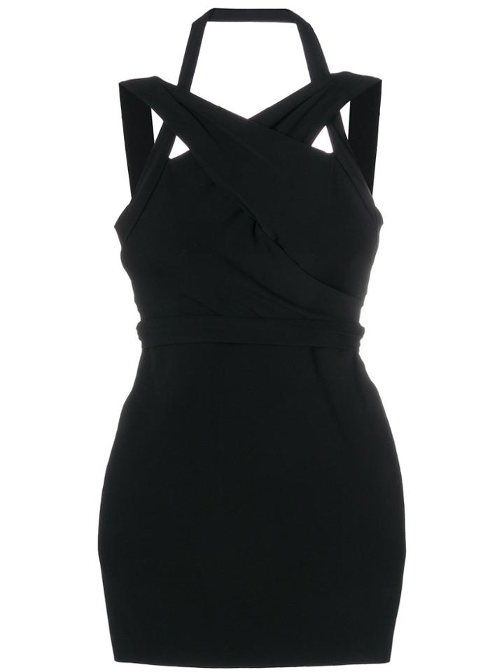 Plein Sud Backless Dress - Black