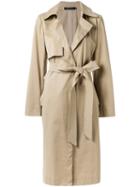 Andrea Marques Trench Coat, Women's, Size: 40, Nude/neutrals, Cotton/spandex/elastane