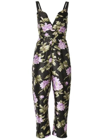 Alice Mccall Wild Flowers Jumpsuit - Black