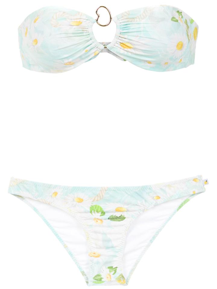 Isolda Floral Bikini Set - Blue