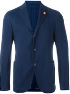 Lardini Woven Button Blazer