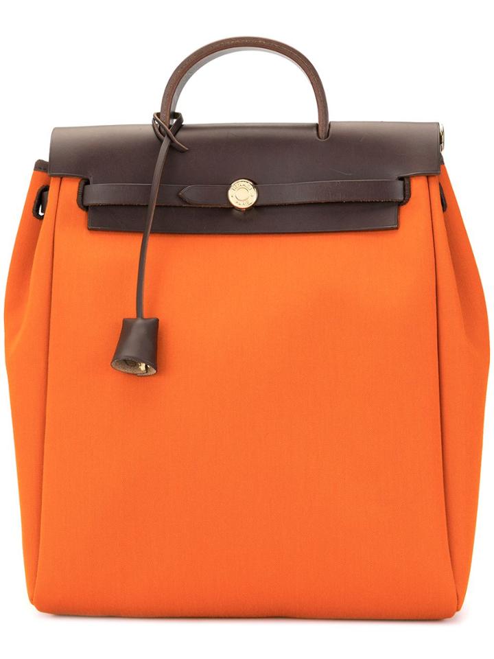 Hermès Pre-owned Her Bag Ado Pm 2 In 1 Backpack Handbag - Red