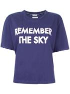 Each X Other 'remember The Sky' T-shirt - Blue