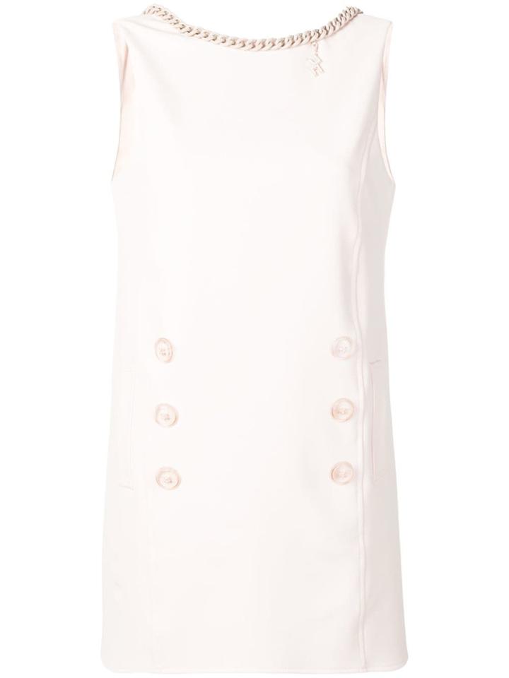 Elisabetta Franchi Chain Neck Dress - Neutrals