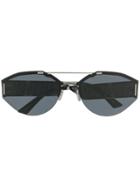 Dior Eyewear Oval Shaped Sunglasses - Black