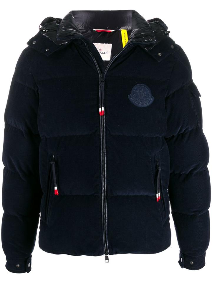 Moncler Frares Padded Zip-front Jacket - Blue