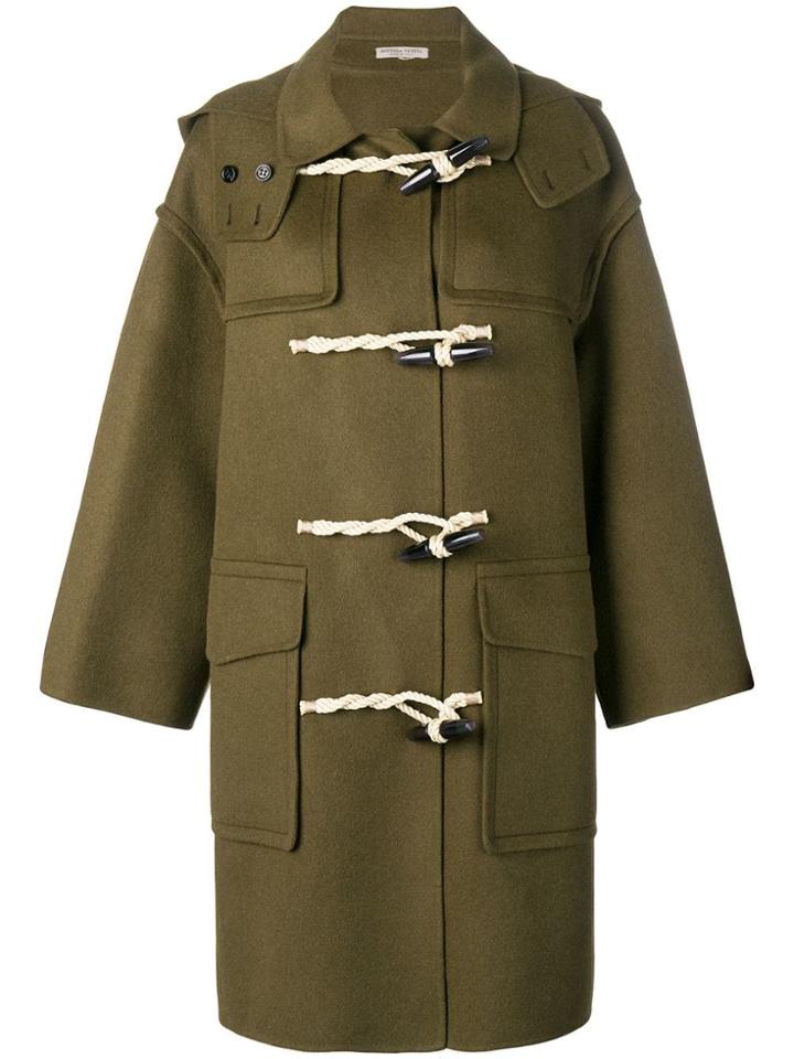 Bottega Veneta Classic Duffel Coat - Green