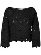 Oneonone Crochet Blouse - Black
