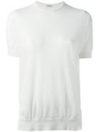 P.a.r.o.s.h. - Woper Knitted Top - Women - Cashmere - L, White, Cashmere