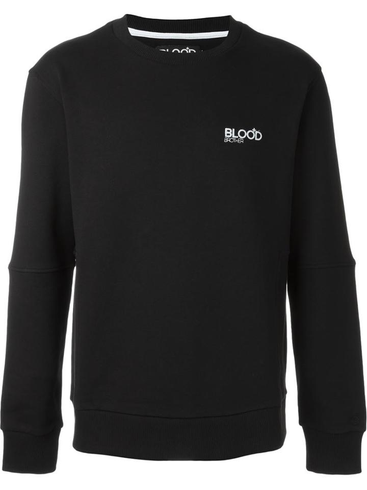 Blood Brother Embroidered Logo Sweater