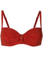 Marlies Dekkers Puritsu Balcony Bikini Top - Red
