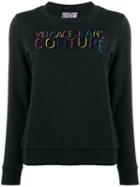 Versace Jeans Couture Embossed Logo Sweatshirt - Black