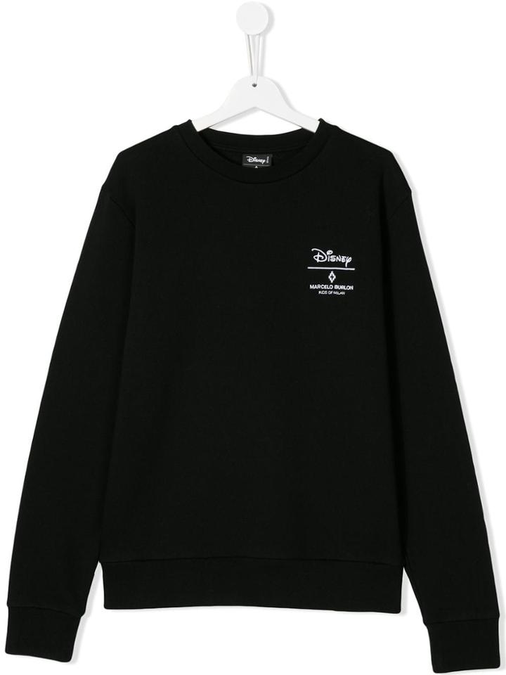 Marcelo Burlon County Of Milan Kids Mickey Jumper - Black