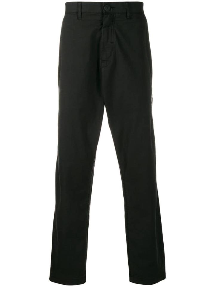 Stone Island Shadow Project Casual Regular Fit Trousers - Black
