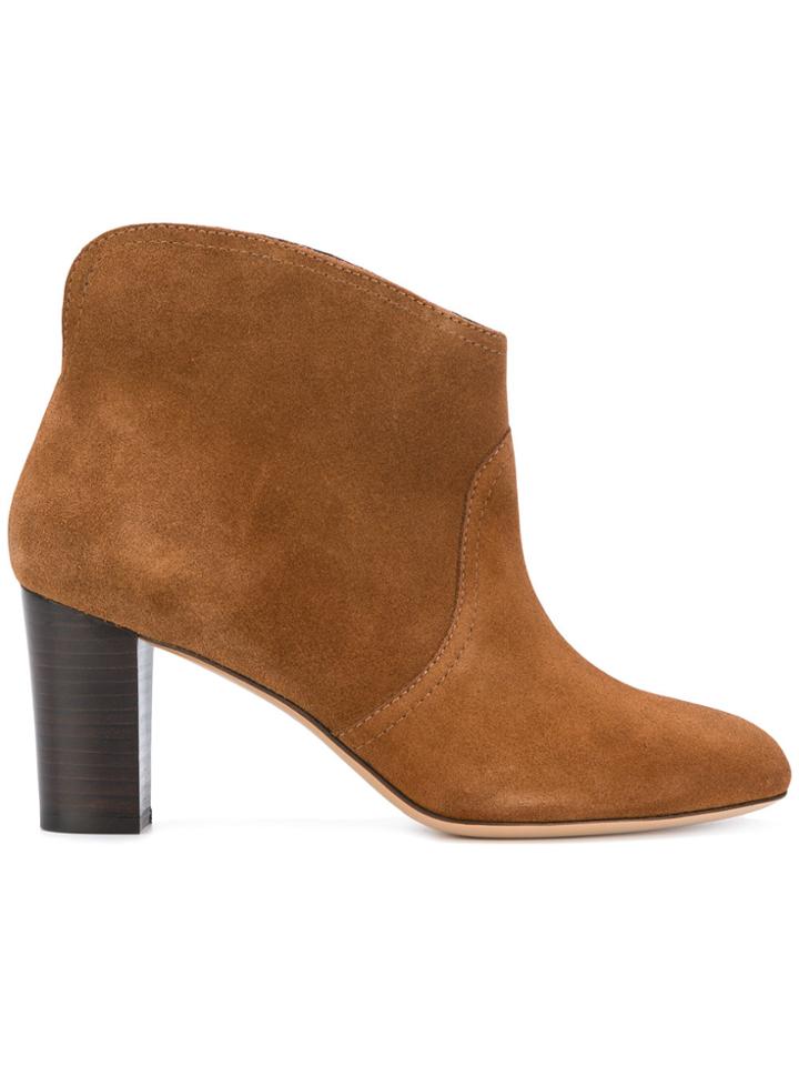 Tila March Neal Cowboy Booties - Brown