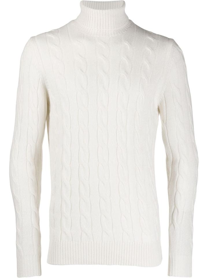 Lardini Cashmere Blend Jumper - Neutrals