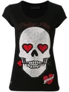 Philipp Plein - Devon T-shirt - Women - Cotton - L, Black, Cotton