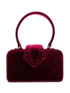 Mehry Mu Velvet Box Tote - Red