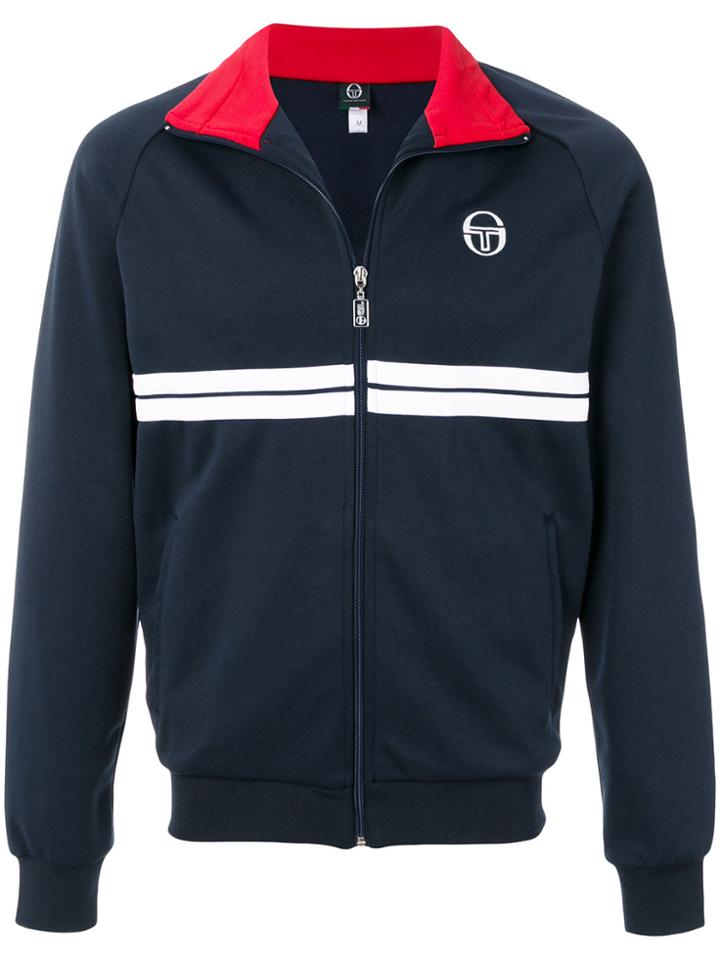 Sergio Tacchini Long Sleeved Jacket Z - Blue