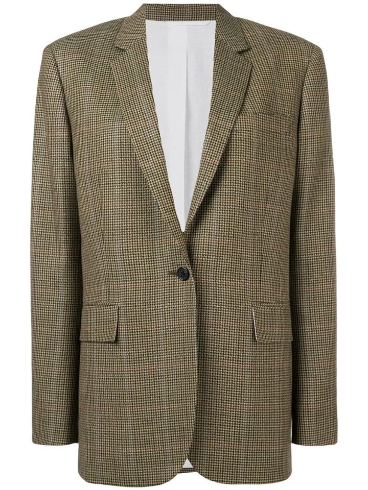 Calvin Klein 205w39nyc Box Fit Blazer - Green